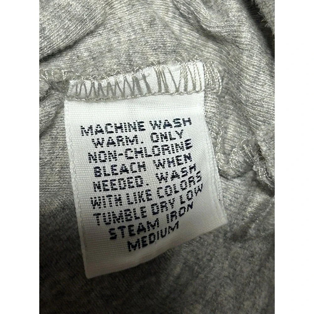 POLO Ralph Lauren 100% Cotton Grey Pony Long Sleeve Polo Shirt Heather Grey